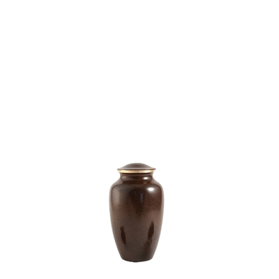 Brown Earthtone Keepsake Urn