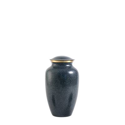 Blue Earthtone Small Pet Urn