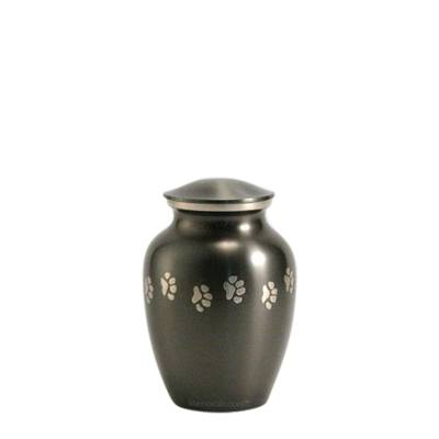 Classic Paw Print Petite Slate Urn