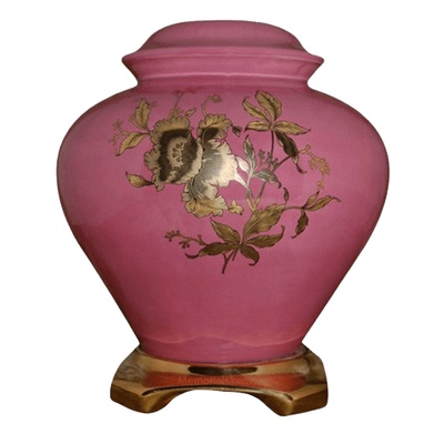 Pink Ceramic Companion Urn