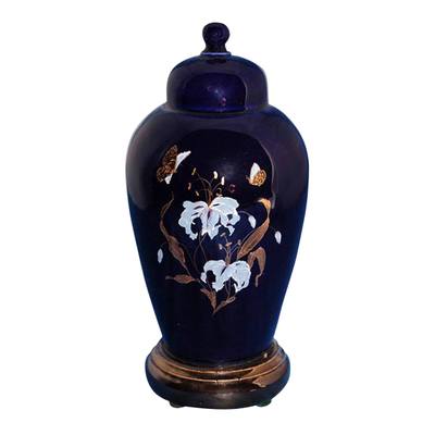 Blue Pet Cremation Urn