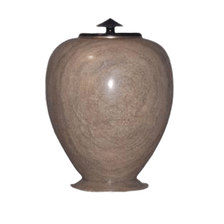 African Alabaster Companion Urn