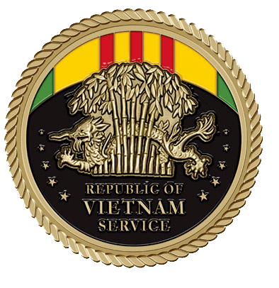 3D Republic of Vietnam Service Large Medallion