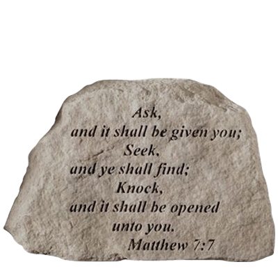 Ask And It Shall Be Given Rock