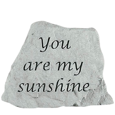 My Sunshine Keepsake Rock