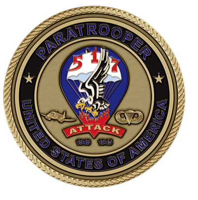 517th Paratrooper Medallion