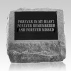 Forever Missed Cremation Gravestone