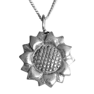 Sun Flower Keepsake Pendant