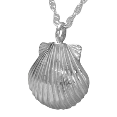 Seashell Nature Keepsake Pendant III