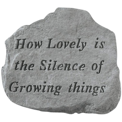How Lovely Is The Silence Stone