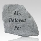 My Beloved Pet Memorial Stone