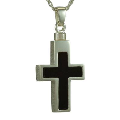 Onyx Insert Cross Cremation Keepsakes III