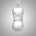 Pet Bone Paw Cremation Pendant III