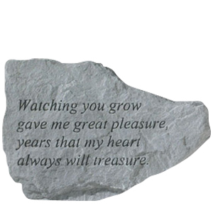 Watching You Grow Keepsake Rock