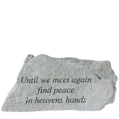 Until We Meet Again Keepsake Rock