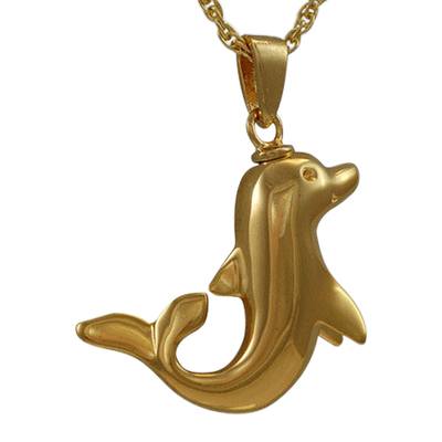 Happy Dolphin Cremation Jewelry IV