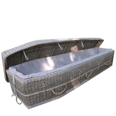 Ivory Seagrass Green Casket II