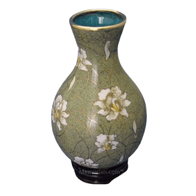 Pear Blossom Cloisonne Vase