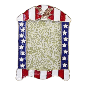 Patriot Cloisonne Picture Frame