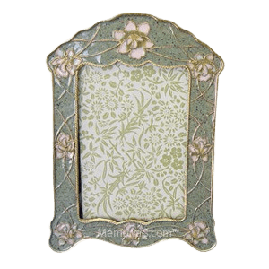 Pear Blossom Cloisonne Picture Frame