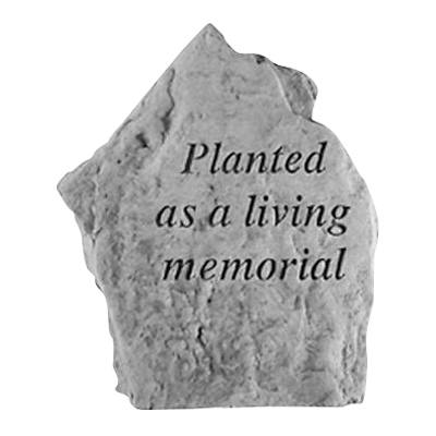 Planted Living Memorial Stone