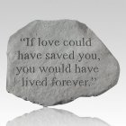 Love You Forever Memorial Stone