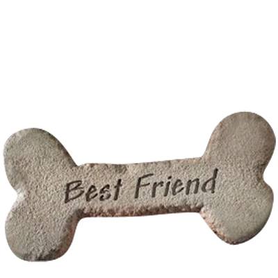 Dog Bone with Best Friend Stone