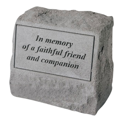 In Memory Pet Cremation Headstone