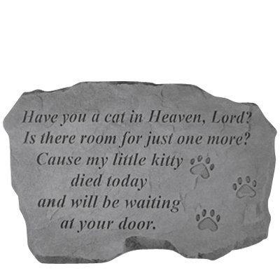 Have You A Cat In Heaven Lord