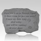 Kitty Heaven Pet Memory Stone