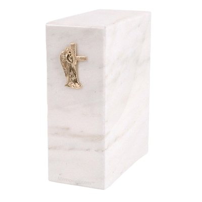 Eternitas White Danby Marble Cremation Urns