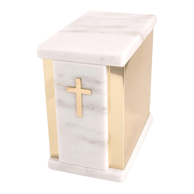 Etinity White Marble Cremation Urns