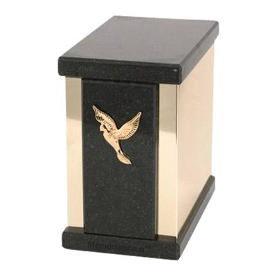 Ethinity Cambrian Black Granite Urn