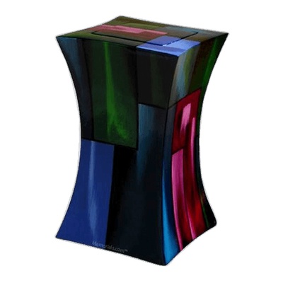 Abstract Funeral Cremation Urn