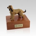 Afghan Hound Medium Dog Urn