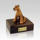 Airedale Terrier Large Dog Urn