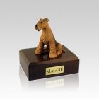 Airedale Terrier Small Dog Urn