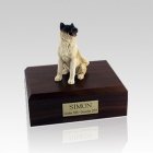 Akita Japanese Sitting Medium Dog Urn