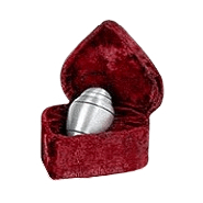 Brushed Alloy Infant Cremation Urn