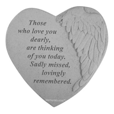 Always Forever Angel Heart Stone