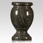 American Black Granite Vase