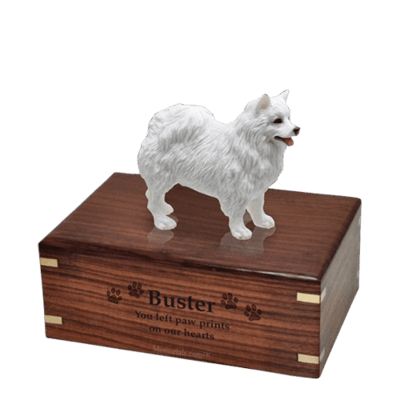 American Eskimo Medium Doggy Urn