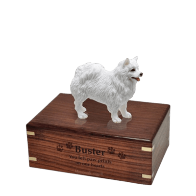 American Eskimo Small Doggy Urn