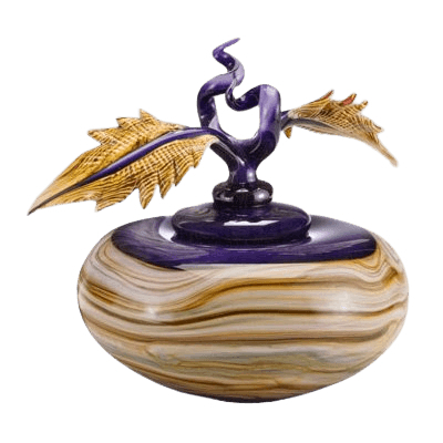 Strata Amethyst Cremation Urn