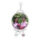 Amity Silver Photo Pendant