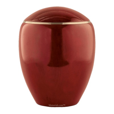 Ammil Mahogany Wood Cremation Urn