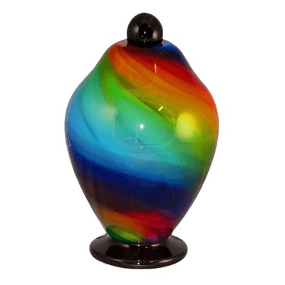 Amore Glass Cremation Urn
