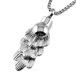 Angel Feather Cremation Jewelry