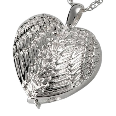 Angelic Heart Cremation Pendant III