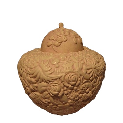 Antique Ceramic Medium Cremation Urn